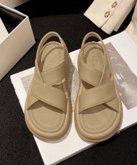 miniministore/厚底クロスサンダル コンフォートサンダル/506256593
