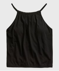 TeddyShop/テディショップ Teddyshop レディース ハイネック風ギャザーキャミソールヨガトップス/506256958