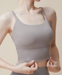 TeddyShop/テディショップ Teddyshop レディース バックギャザービスチェ風ヨガブラトップス/506256965