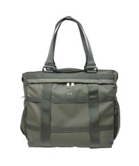 CIE/CIE シー バッグ トートバッグ ショルダー メンズ レディース ファスナー付き 斜めがけ GRID3 2WAY TOTE BAG ブラック ライト グレー /506256989