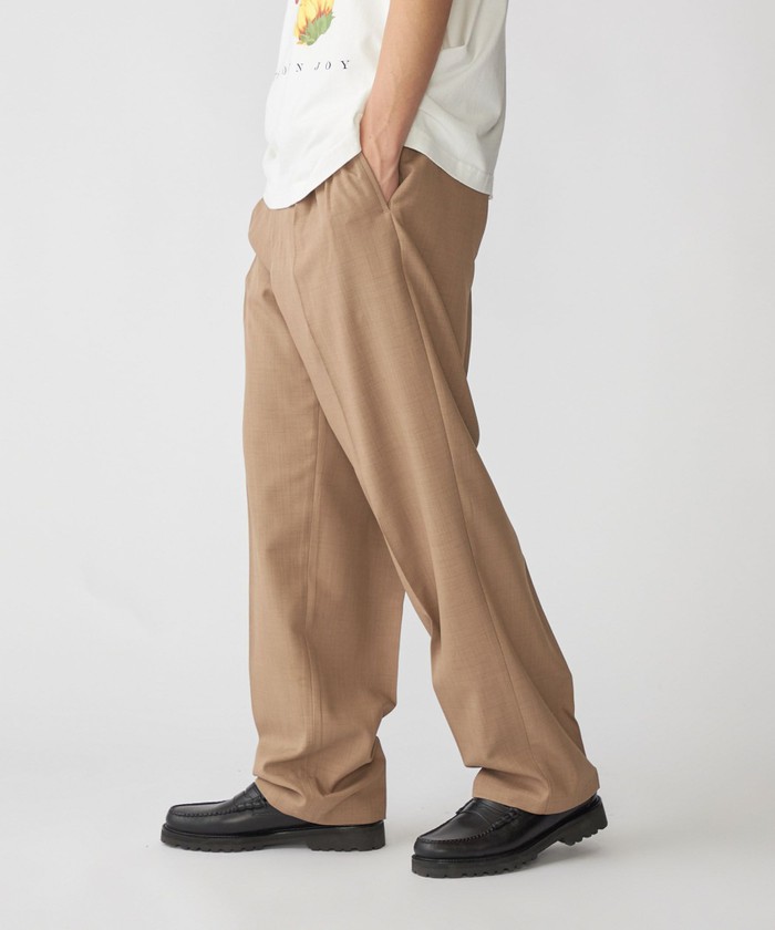セール65%OFF】SHIPS: 2タック ワイド テーパード パンツ