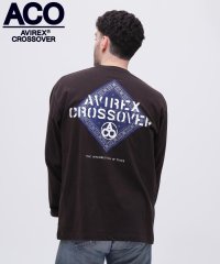 AVIREX/《CROSSOVER》BANDANA PATCH LONGSLEEVE T－SHIRT / バンダナ パッチ 長袖Tシャツ / AVIREX/506253668