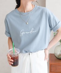 SocialGIRL/grandeurロゴ半袖Tシャツ/506257546