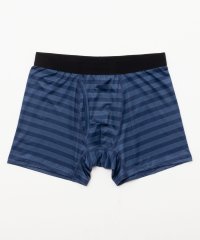MAC HOUSE/マックハウス Mac－House NAVY ネイビー 細ボーダーボクサーパンツ 342112MHー075【返品不可商品】/506258366