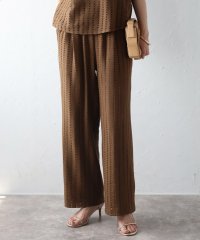 Bonjour Sagan/ボンジュールサガン BONJOUR SAGAN 【セットアップ対応商品】ストライプレースイージーパンツ/506265469