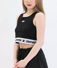 1111clothing/ワンフォークロージング 1111clothing ◆STARTER ロゴテープ ショートタンクトップ◆ タンクトップ レディース ショート丈 ノースリーブ 短丈/506265483