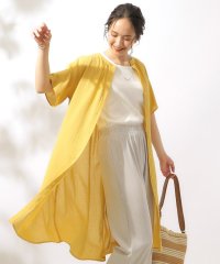 SHOO・LA・RUE/【洗える】ふんわり さらさら コットンシフォン シャツワンピース/506265498