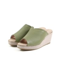 FOOT PLACE/ギャラリー gallery レディース サンダル Vカットデザインサンダル MongMong 2133 7cmヒール サボ ミュール ウエッジ/506265771
