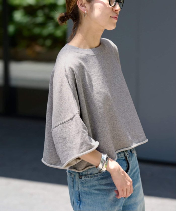 akkr　美品 FRAMeWORK ショートSWEATハーフスリーブ FRAMeWORK ≪追加≫ショートSWEATハーフスリーブ