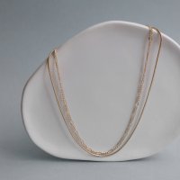 BASE/ベース BASE 2連ゴールドチェーンネックレス/506201376