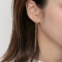 BASE/ベース BASE スクエアチェーンピアス/506201378