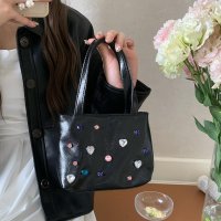 maison de LATIR/フォースメント Forcement ビジュー付き2WAYハンドバッグ/506257526