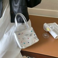 maison de LATIR/フォースメント Forcement ビジュー付き2WAYハンドバッグ/506257526