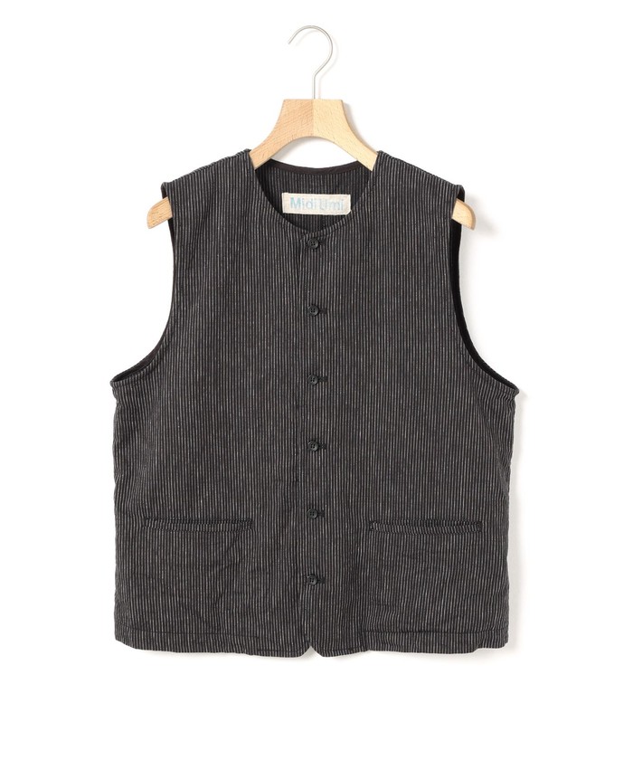 【安心発送】 30%OFF】MidiUmi セール リネンベスト(506273495) ミディウミ | トップス