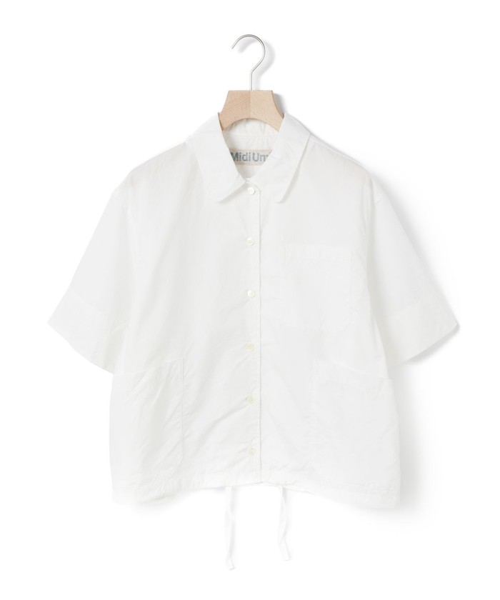 MidiUmi - 【美品】MidiUmi ミディウミ Tシャツ ブラック 黒 サイズ:FREE / ワイド ショートスリーブ Tシャツ / スリット クルーネック コットン / トップス カットソー 半袖 / 日本製【レディース】【中古】 楽天市場】Midi Umi（Tシャツ・カットソー｜トップス