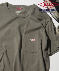 BALL/ボール BALL 【BALL】50501 ヘビーウエイト 天竺 Tシャツ コットン100% 7.1oz ポケT ロゴ 半袖 ユニセックス/505911984