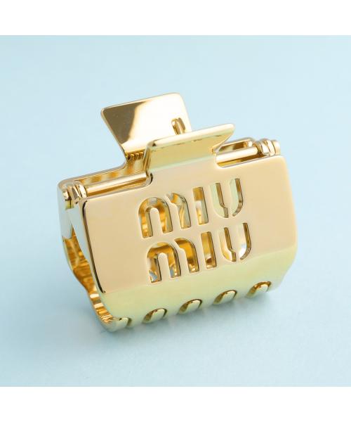 MIUMIU ヘアクリップ 5IF142 2DTU ロゴ (506280021) | ミュウ MIUMIU ヘアクリップ 5IF142 2DTU ロゴ (506280021) | ミュウ