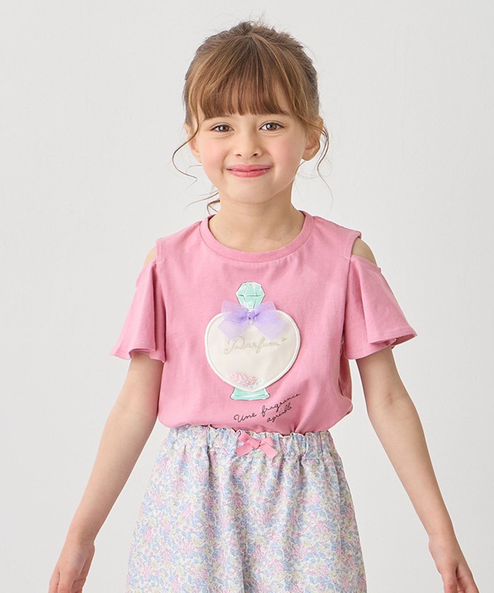 セール 50%OFF】接触冷感 しろくま オフショルダー Tシャツ