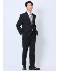TAKA-Q/タカキュー TAKA－Q ウール混 レギュラーフィット 2ボタン2ピーススーツ 無地紺 メンズ セットアップ ジャケット ビジネス カジュアル 通勤 仕事/506280683