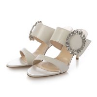SEVEN TWELVE THIRTY/セヴン トゥエルヴ サーティ SEVEN TWELVE THIRTY LovelyWalk ビジューバックルミュール/506105873