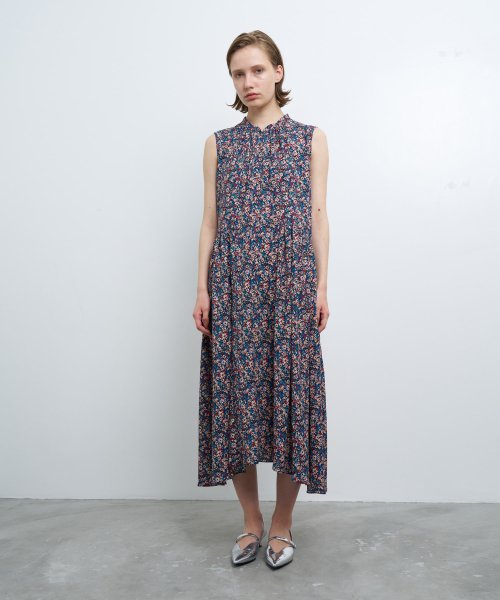 ギャザーワンピース(506122785) | ランバンオンブルー(LANVIN en Bleu 