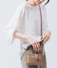 MURA/MURA フルグレイン シュリンクレザー L字ファスナー財布付き 横型スマホショルダー/506269907