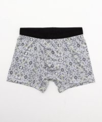 MAC HOUSE/マックハウス Mac－House NAVY ネイビー メッシュボクサーパンツ オルテガ柄 MHー553ー003【返品不可商品】/506272821