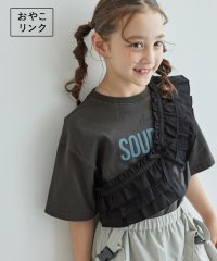 ROPE' PICNIC　KIDS/【KIDS】チュールドッキングフリルビスチェ×ロックTシャツセット/リンクコーデ/506290108