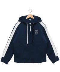 LOEWE/ロエベ LOEWE パーカー フーディー フーデッド トラックスーツ ジャケット フーディ アナグラム ネイビー レディース LOEWE S359Y25X35 /506291732