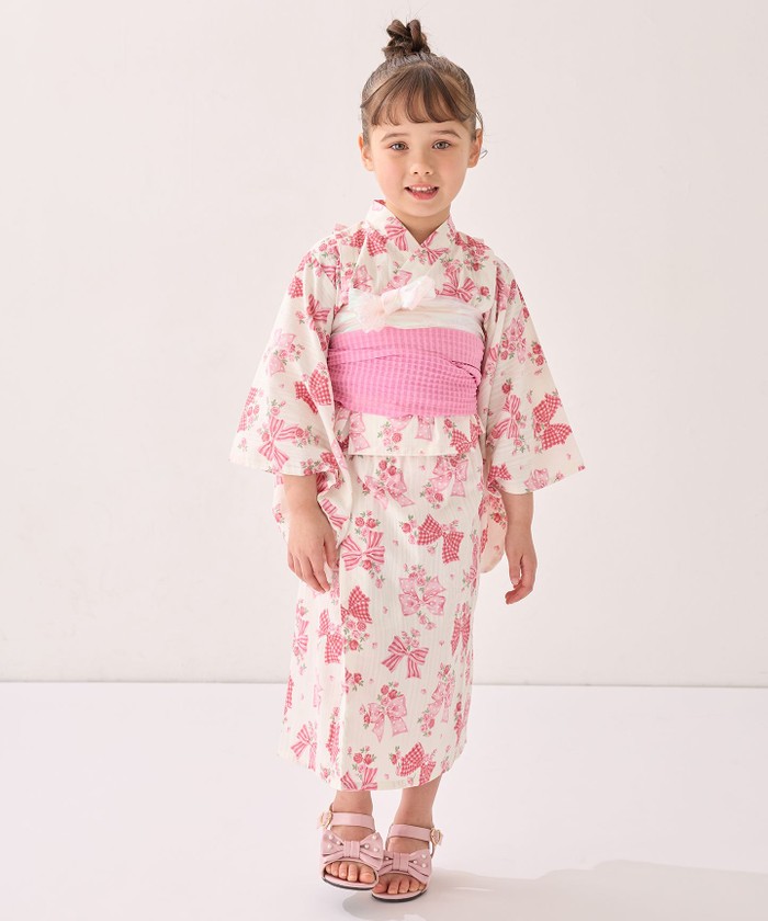 any FAM エニファムキッズ　120  130 セット買い セール】3WAY ロング丈 浴衣 セット(506292260) | エニファム