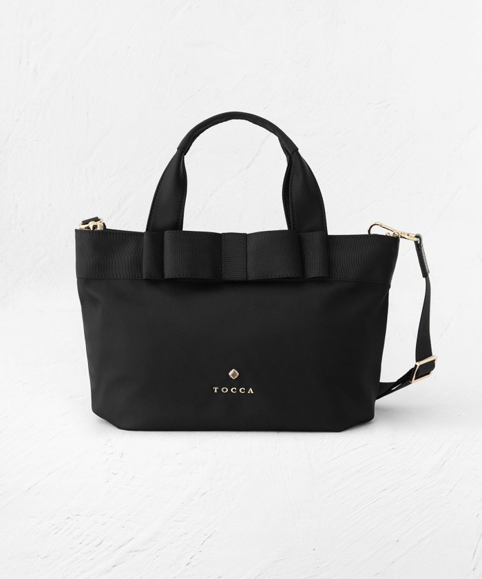 TOCCA 【A4サイズ対応】PRECIOUS WAVES BAG WITH POUCH ポーチ