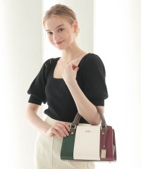 Clelia/クレリア Clelia 【TVドラマ着用】ショルダーバッグ レディース ハンドバッグ ミニバッグ 小さめ 2way トリコロール 斜め掛け リベルテ CLー22/501511006