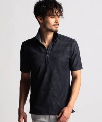 NICOLE CLUB FOR MEN/【24年モデルEC限定再販売】ブライトタックバイアススキッパーポロシャツ/505990810