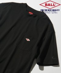 BALL/ボール BALL 【BALL / ボール】52560NT ヘビーウェイト 天竺Tシャツ 半袖 コットン100% オーバーサイズ ワンポイント ロゴ ポケット ク/506067080