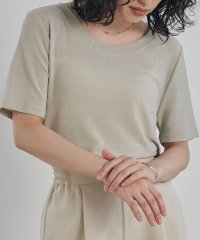 Ranan/ラナン RANAN ひんやり！ラメカットソー（Tシャツ）/506209092