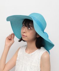 STYLEBLOCK/スタイルブロック STYLEBLOCK リボン付きツバ広ストローハット/506224583