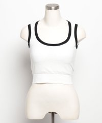 STYLEBLOCK/スタイルブロック STYLEBLOCK パイピングデザインUネックタンクトップ/506224591