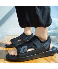 SVEC/シュベック SVEC サンダル メンズ 厚底 おしゃれ 軽い 軽量 かかと ゴム ストラップ きれいめ 歩きやすい 疲れない 痛くない スポーツサンダル ゴムベ/506297195