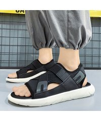 SVEC/シュベック SVEC サンダル メンズ 厚底 おしゃれ 軽い 軽量 かかと ゴム ストラップ きれいめ 歩きやすい 疲れない 痛くない スポーツサンダル ゴムベ/506297195