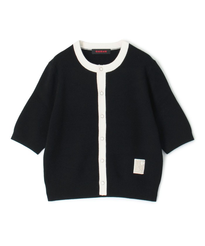 caban cardigan (CABaN コットンカシミヤ パールポロ caban cardigan (CABaN コットンカシミヤ パールポロ