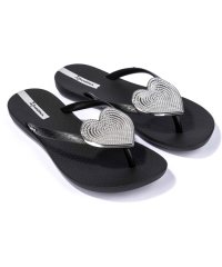 Ipanema/Ipanema イパネマ WOMENS THONG SANDALS MAXI FASHION II ブラック／シルバー SP82120/506300323