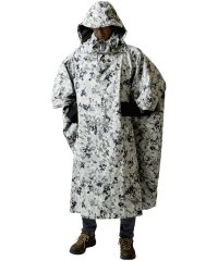 puromonte/プロモンテ PUROMONTE PUROMONTE プロモンテ アウトドア アンアクター 迷彩ポンチョ GKP02 WHT/506301132