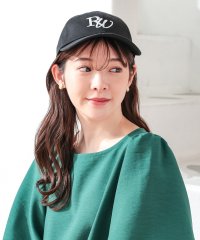 COLZA/コルザ COLZA ビッグロゴキャップ 帽子 レディース キャップ 刺繍 ロゴ おしゃれ 綿 夏 白 黒/506305748