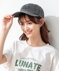 COLZA/コルザ COLZA ビッグロゴキャップ 帽子 レディース キャップ 刺繍 ロゴ おしゃれ 綿 夏 白 黒/506305748