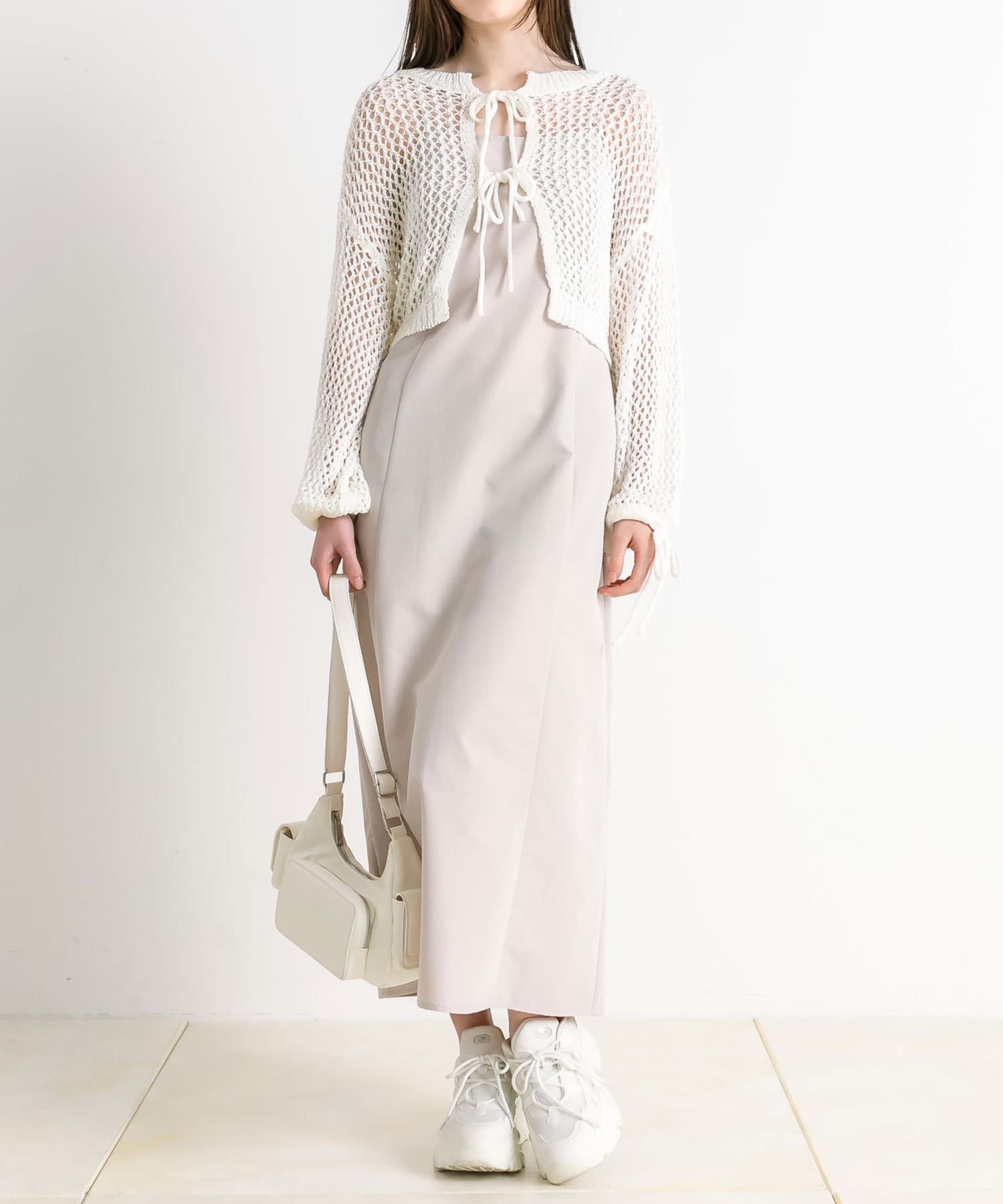 【Karen Millen】テーラード タブ ディテール ミディ ワンピース KAREN MILLEN ミディ丈 ワンピース ドレス Vネック 七分袖