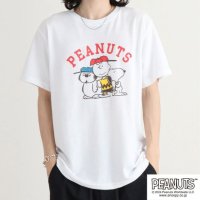 PEANUTS/ピーナッツ PEANUTS ポチャッコ Tシャツ 半袖 オーバーサイズ プリント 刺繍 サンリオ キャラクターズ/506306551