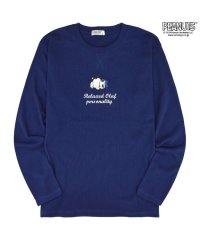  PEANUTS/ピーナッツ PEANUTS スヌーピー 長袖 刺繍 ロングTシャツ ロンT 春夏秋 PEANUTS SNOOPY/506306552