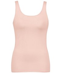 Wing/ウイング Wing カップ付きタンクトップ S~4L 綿混(身生地部) ラク きれいなバストシルエット 【シンクロブラトップ 綿混タイプ】/505762552