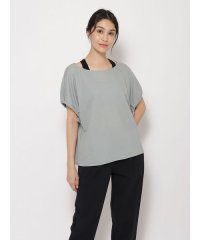 sanideiz TOKYO/リネンライクジャージ フレンチスリーブTシャツ LADIES/506127826