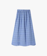 To b. by agnes b./【セットアップ対応商品】WW22 JUPE ギンガムロングスカート/506203435